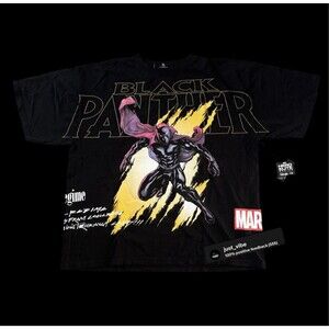 Civil Regime x Marvel Hero Elite Series Black Panther Men’s Size 2XL NWT
